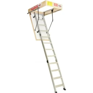 Лестница чердачная складная с секциями ALU 60x120x280 см 83771088 STLM-2154079