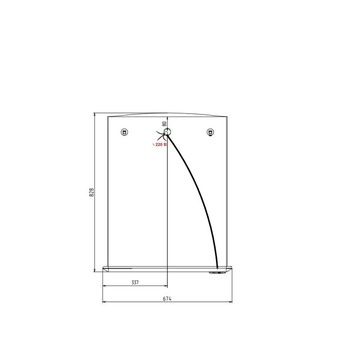 VIC6500M98 Milardo Victoria Зеркало Victoria 65 см Россия - Вид №3
