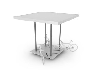 Велосипедный навес