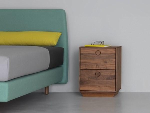 ZEITRAUM Прикроватная тумбочка из массива дерева с ящиками Kin sun-id-1461965 - Вид №6