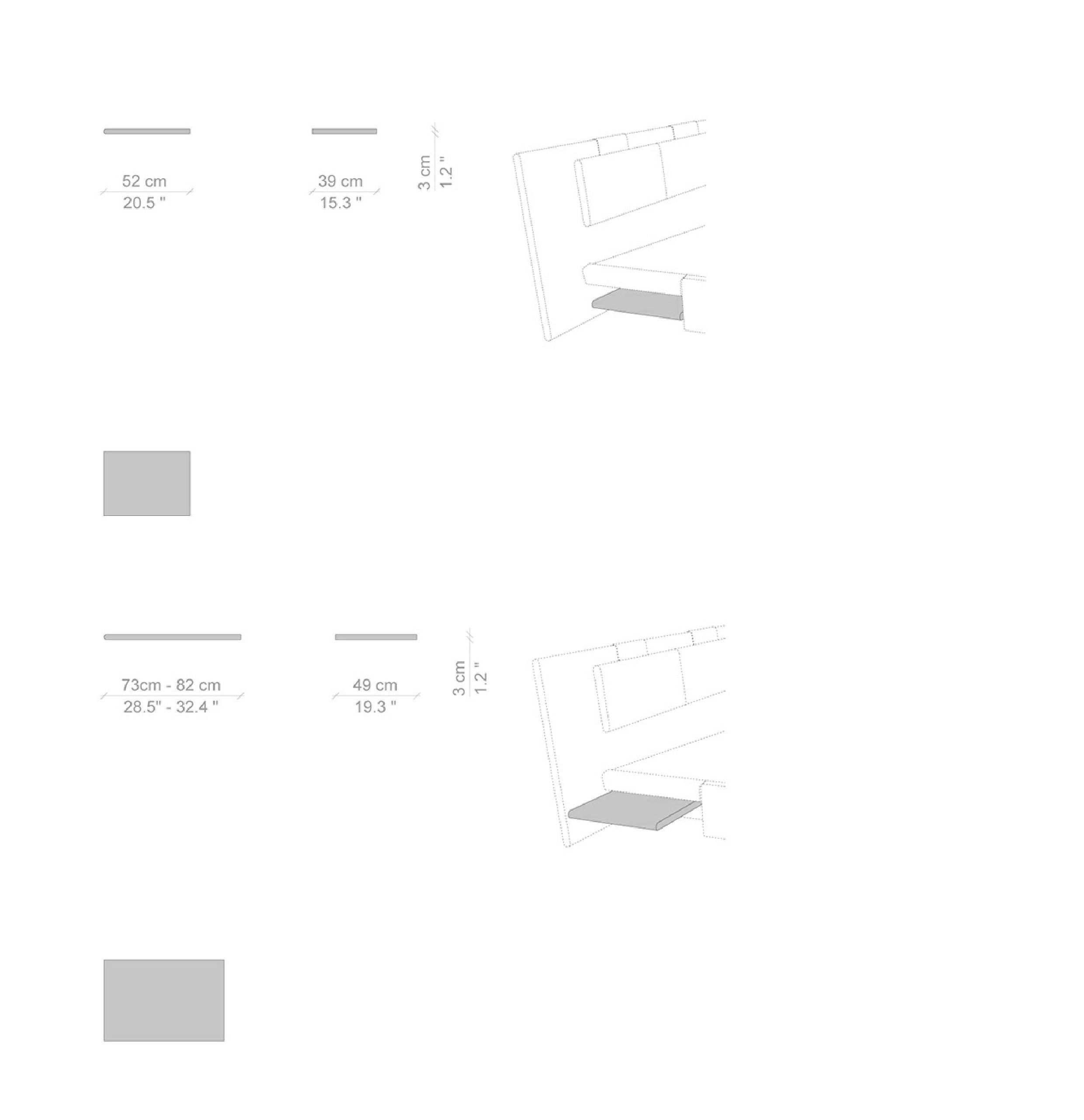 Кровать с изголовьем из ясеня CASSINA ACUTE ARCH-00017163 - Вид №1