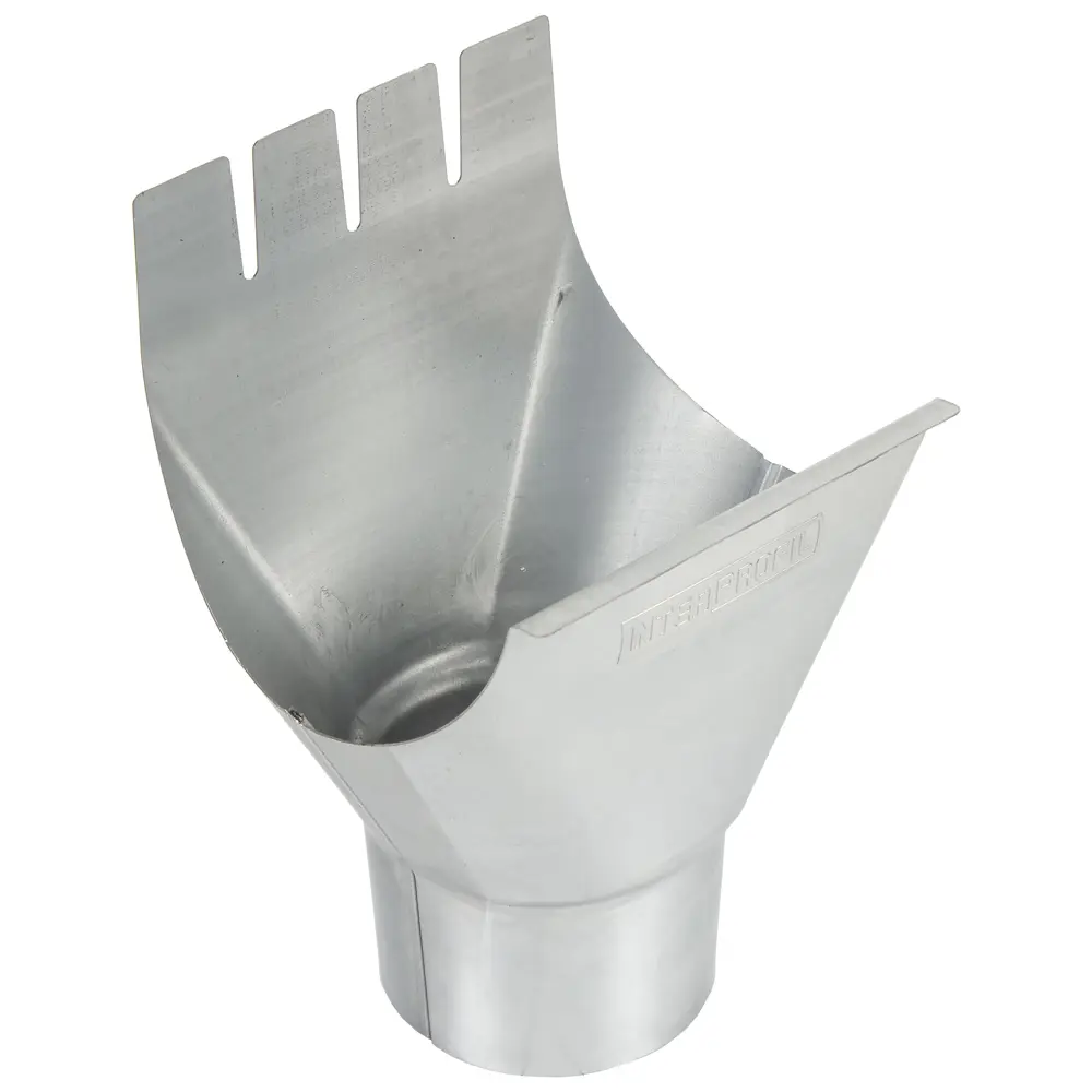 17867591 Воронка 125x90 мм цвет стальной STLM-1016512 ИНТЕРПРОФИЛЬ 