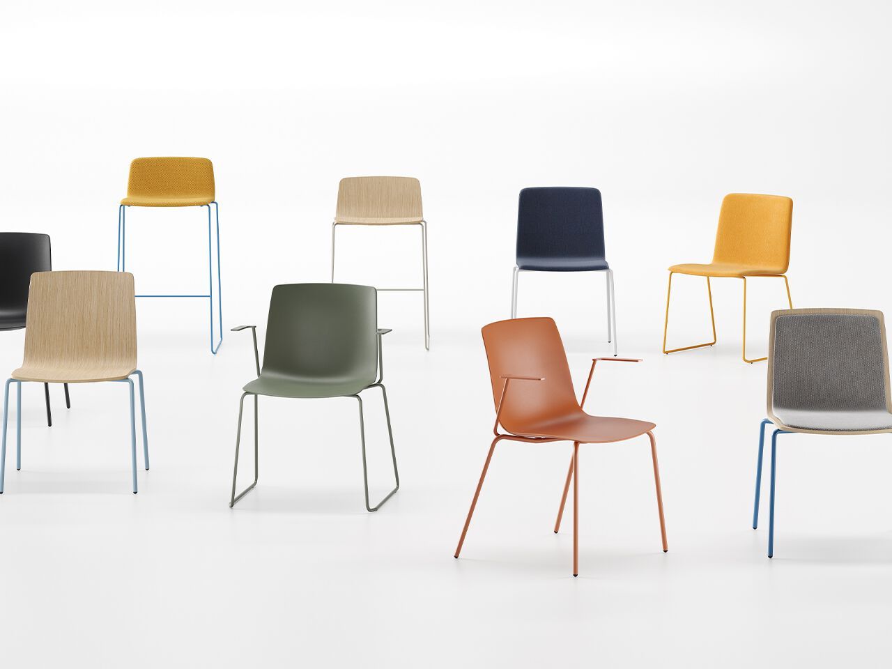 Пластиковый стул для саней FREZZA Yo Plastic ARCH-00059952 - Вид №3