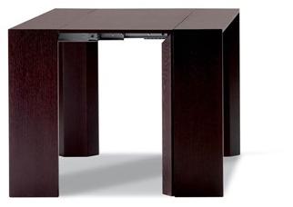 Ozzio Italia Выдвижная прямоугольная консоль из орехового дерева  T035  - Вид №16