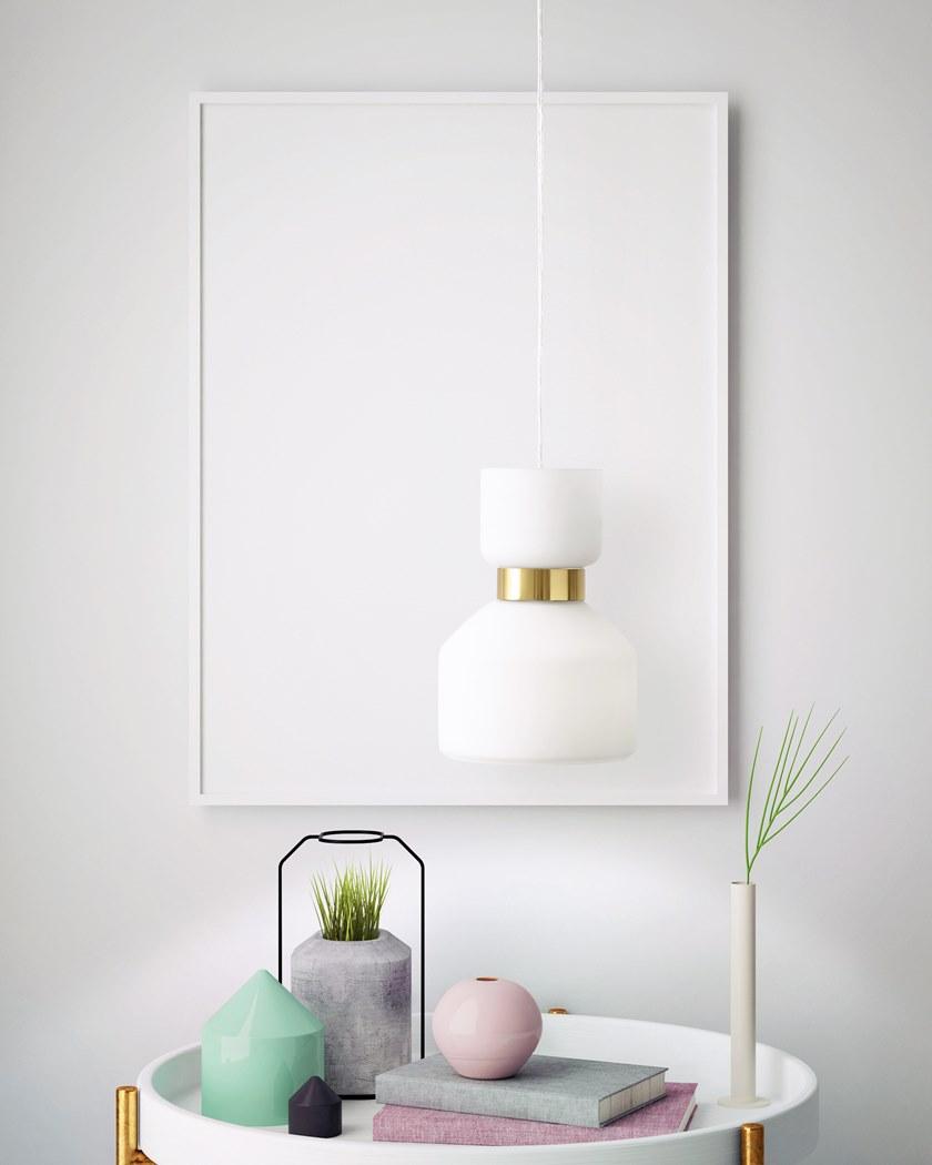 Miloox FIFTY Подвесной светильник из опалового стекла 1744.19 - Вид №1