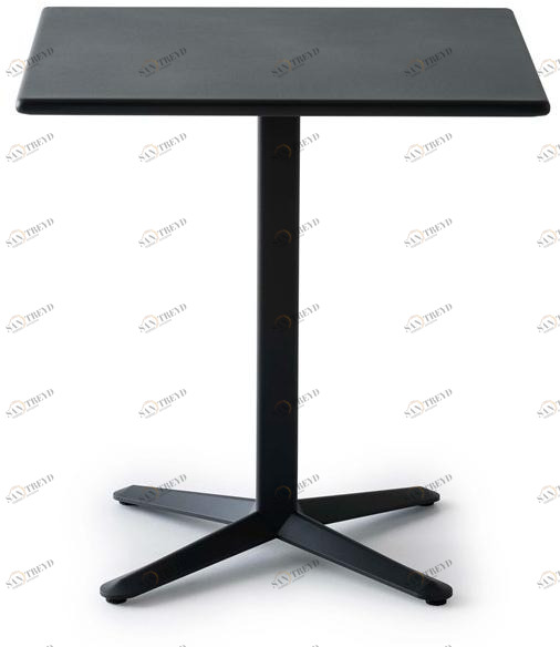 GABER Квадратный стол с основанием 4 звезды из алюминия и стали sun-id-1423720