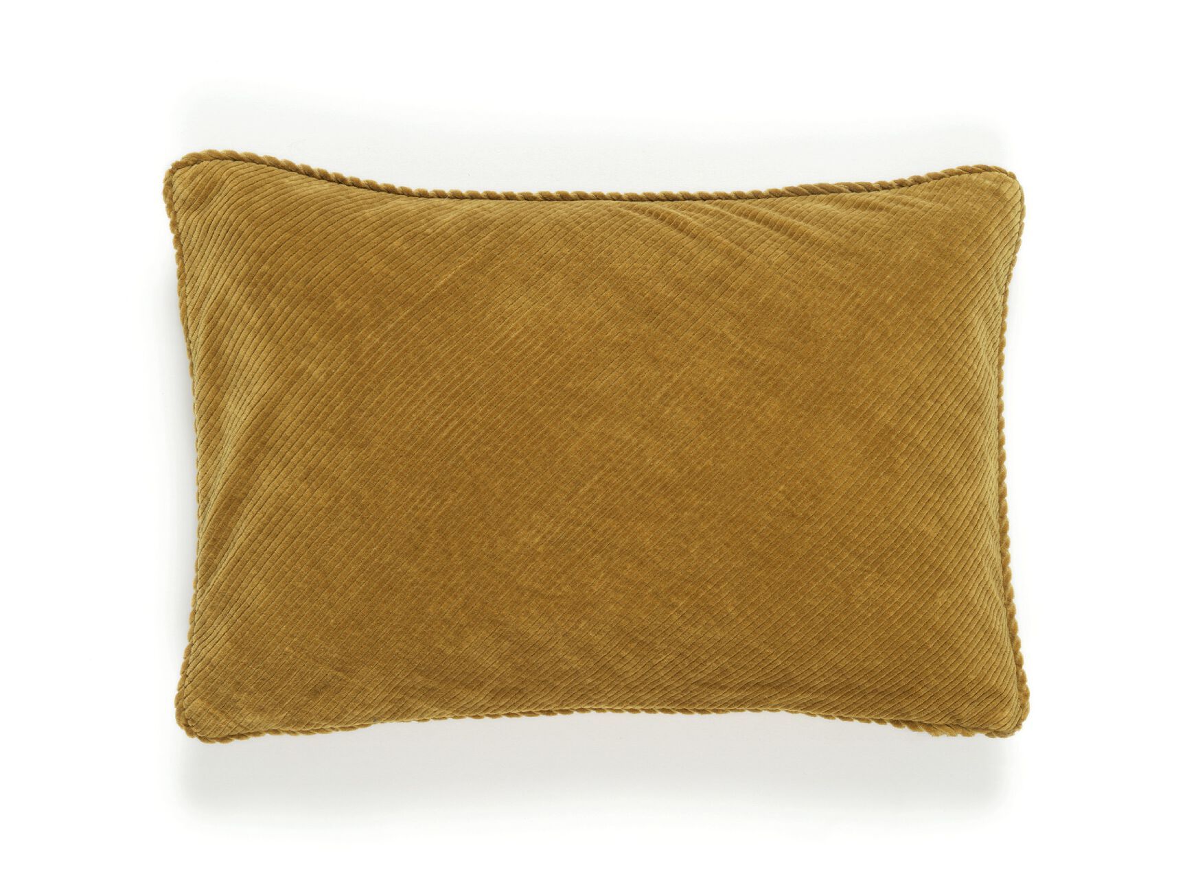 Бархатная прямоугольная однотонная подушка Élitis ITHAQUE BABY ARCH-00065019