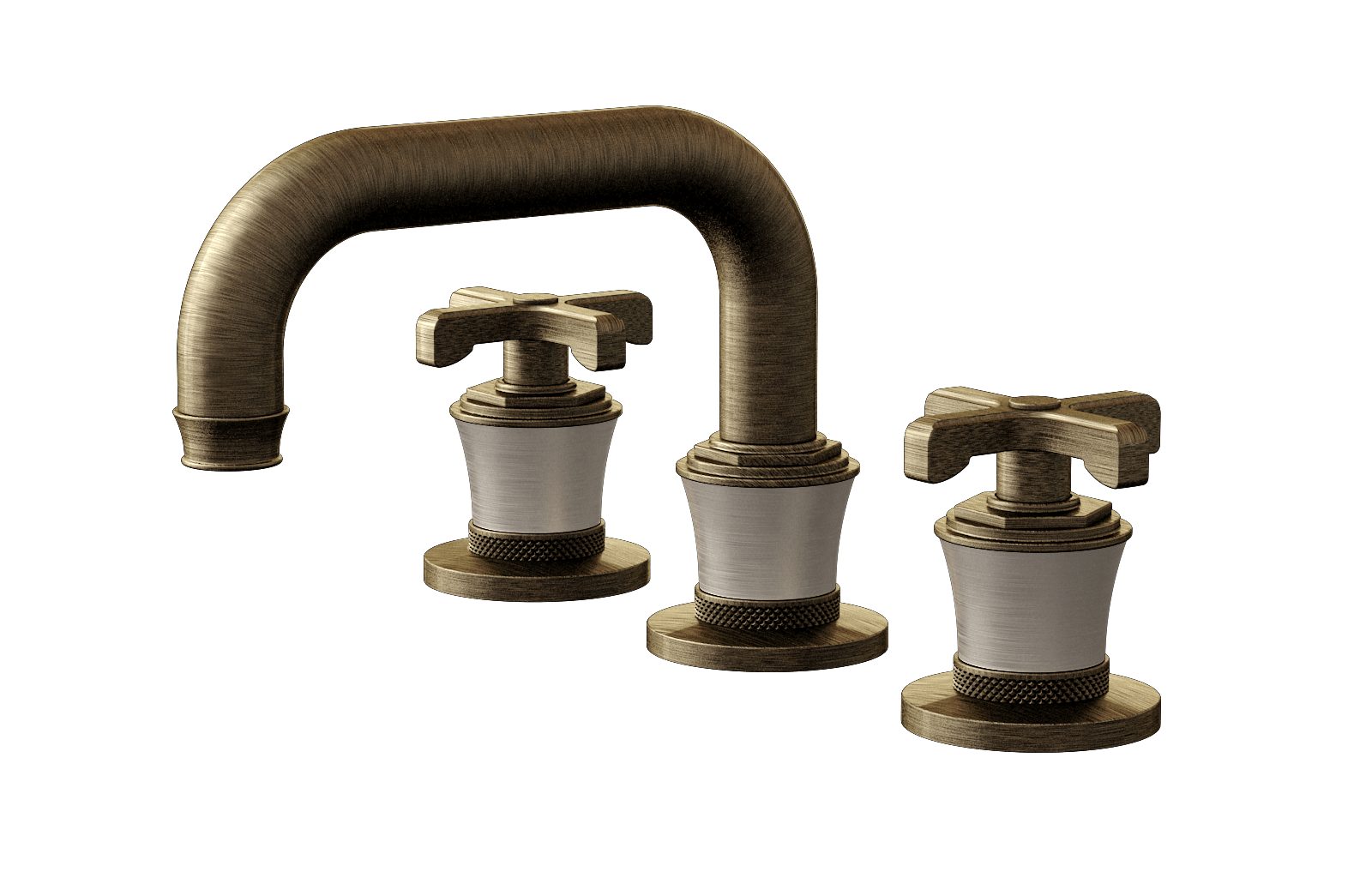 E-11610-R3BNi-C20B-VBB Смеситель для умывальника на 3 отвертия GRAFF Vignola