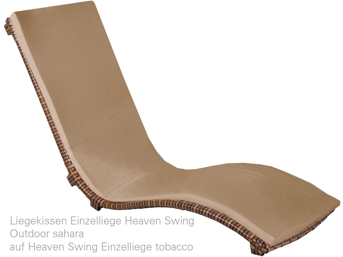 68.00.0315 Одноместный шезлонг Heaven Swing Табак Mbm  - Вид №2