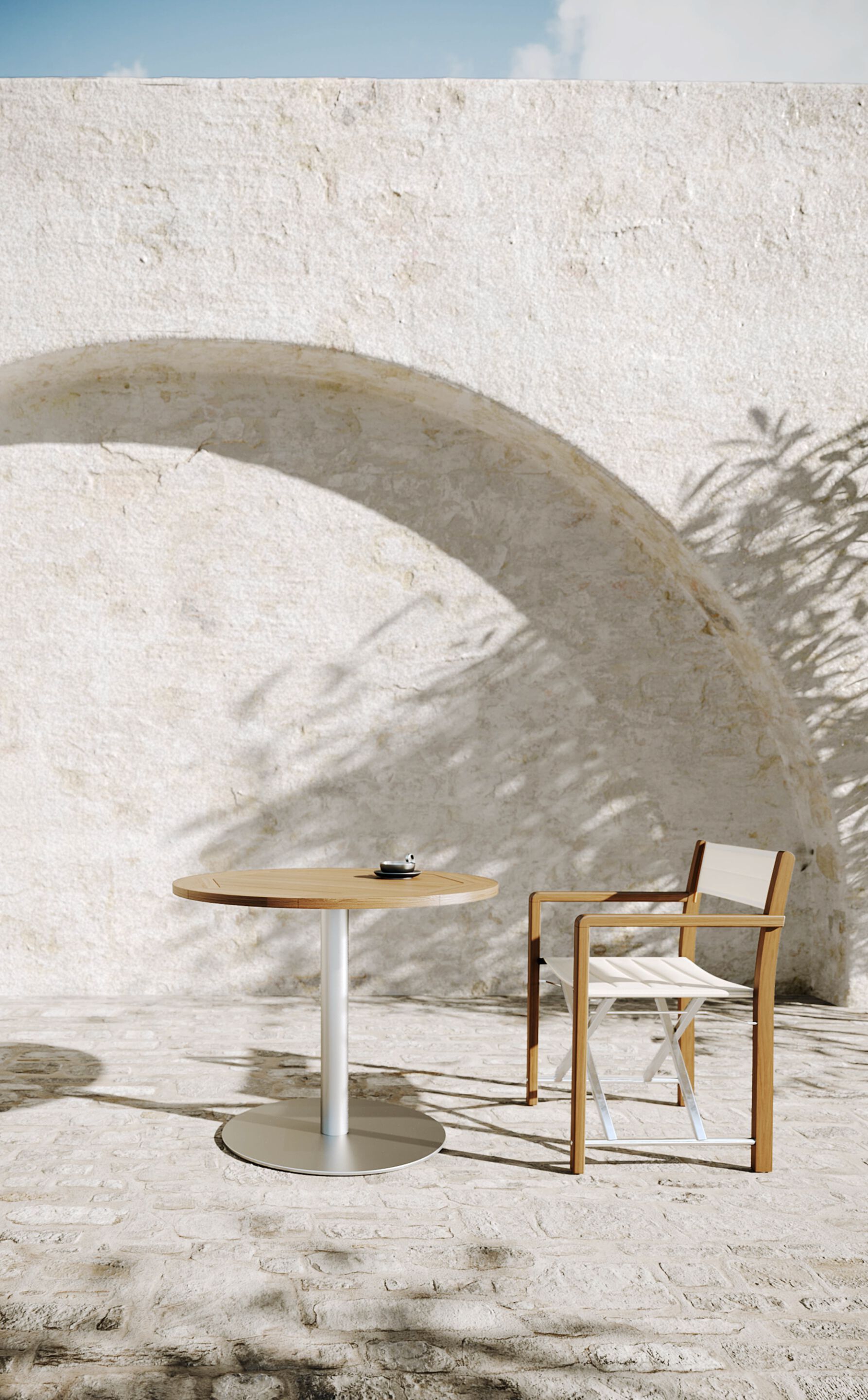 Стул из тикового дерева с подлокотниками Atmosphera Дакота ARCH-00102196 - Вид №5