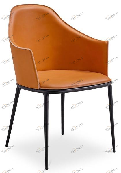 Midj Кожаное кресло с подлокотниками Lea sun-id-1490779