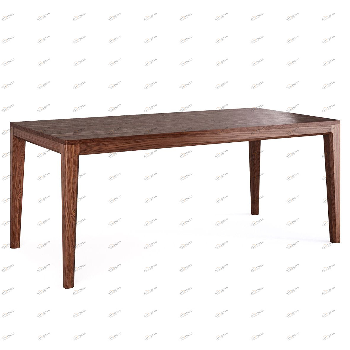 Обеденный стол прямоугольный дуб табакко 180 см Mavis THE IDEA  210061 Коричневый 