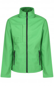 5046553 Куртка РЕГАТТА ПРОФЕШИОНАЛ ОКТАГОН II софтшел салатово/черная  Зимняя спецодежда  размер 62-64(XXXL)