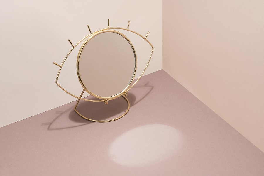 DYCYCLOTM Зеркало настольное cyclops, золотое Doiy  - Вид №2