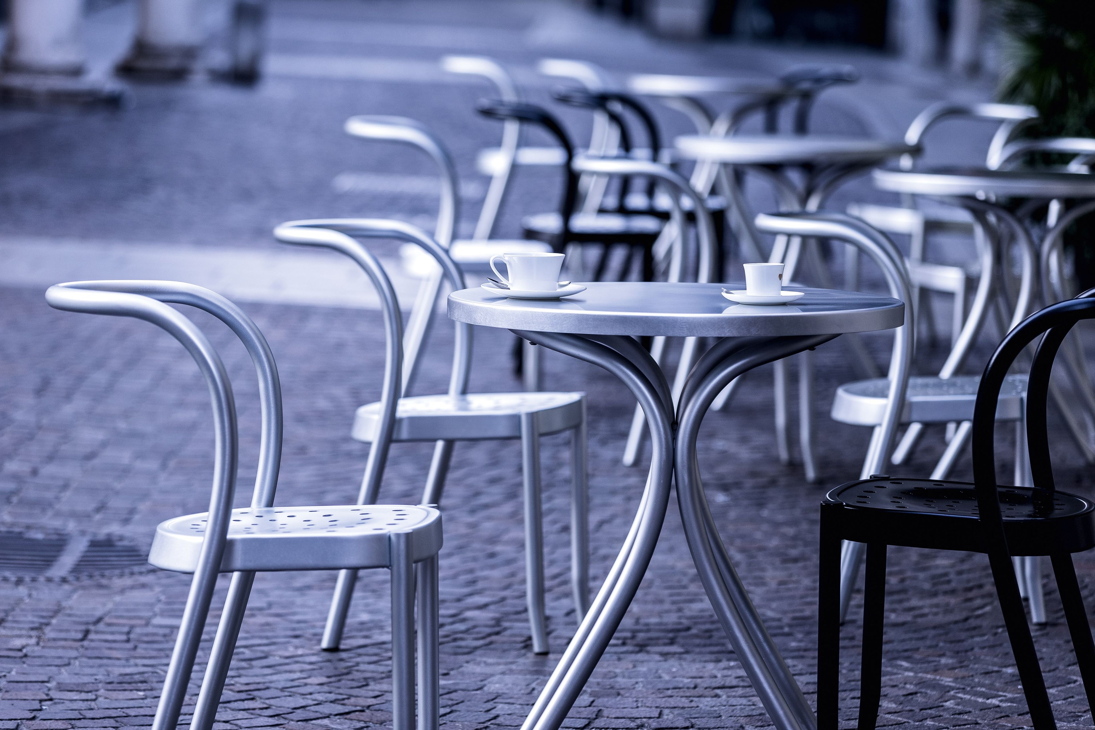 Анодированный алюминиевый круглый садовый стол MOROSO St. Mark ARCH-00136856 - Вид №5