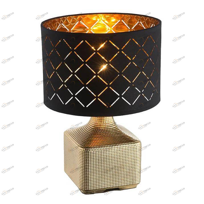 Лампа настольная черная Globo Mirauea 21612 GLOBO MIRAUEA 00-3907378 Черный Ceramica Globo 