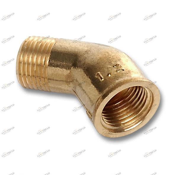 261512R SANHA 615 угол 45° ВР-НР, латунь 1/2 мм 