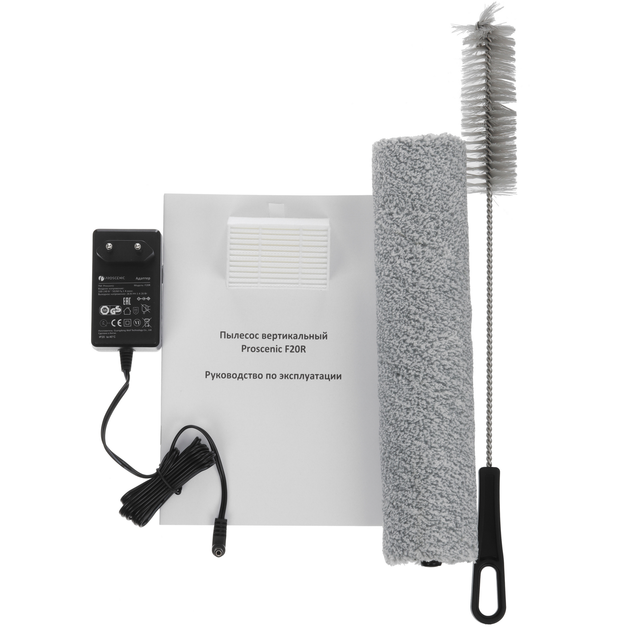 5416631 Моющий пылесос вертикальный   Proscenic F20R  белый STDN-0146090 - Вид №10
