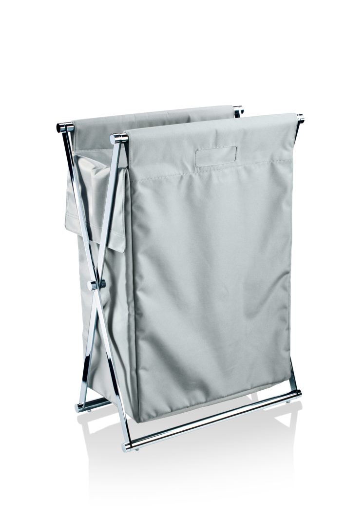 Корзины для белья CROSS WB DECOR WALTHER Хром / Черный 507760  - Вид №2