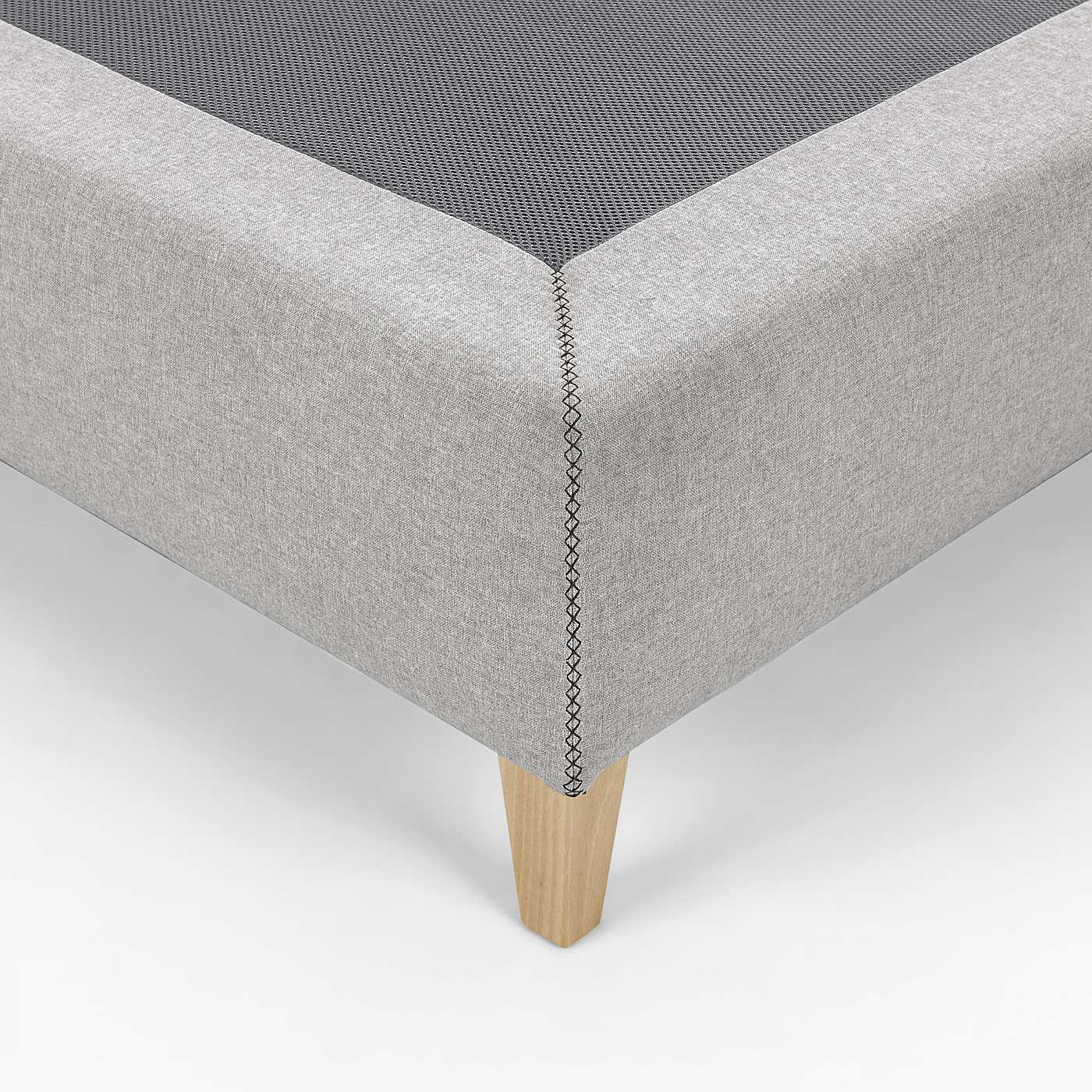 062786 Кровать 160x200 серая La Forma Nikos - Вид №3