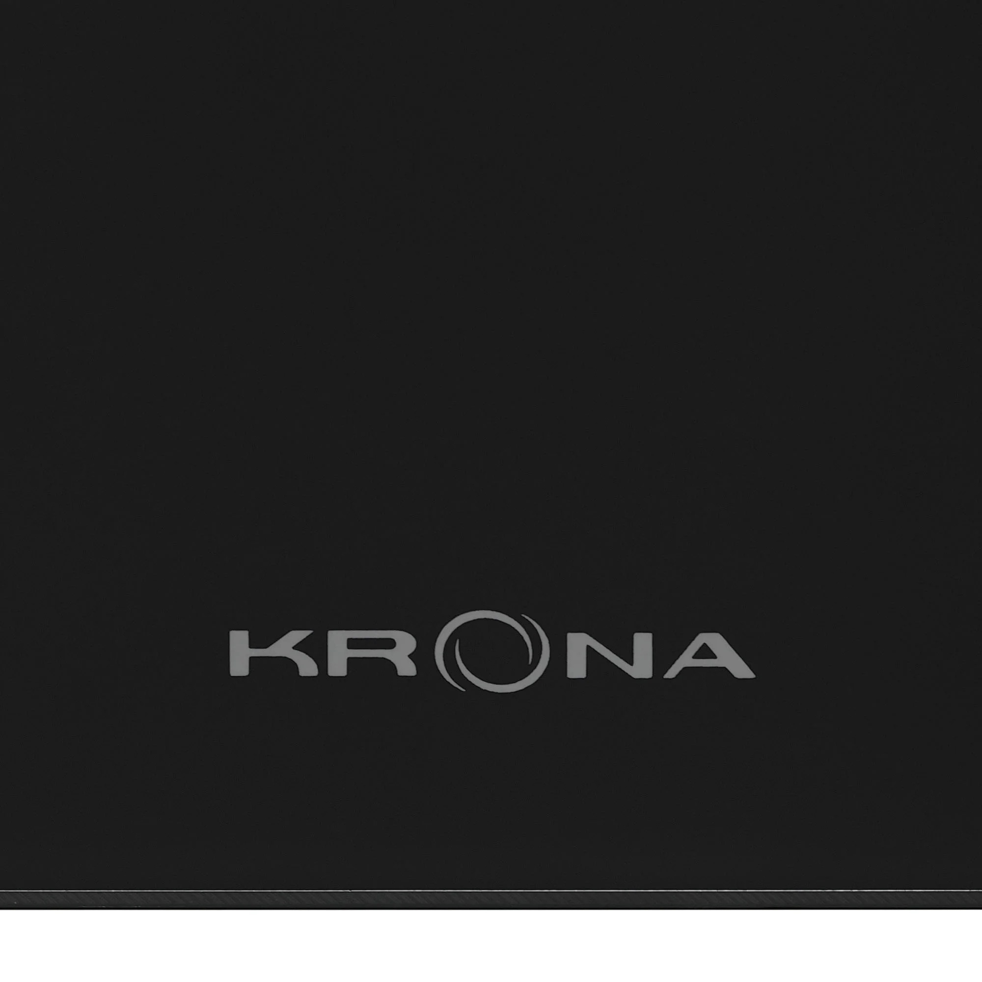 9138441 Вытяжка наклонная KRONA BRUNA 600 S черный/серебристый STDN-0035915 - Вид №16