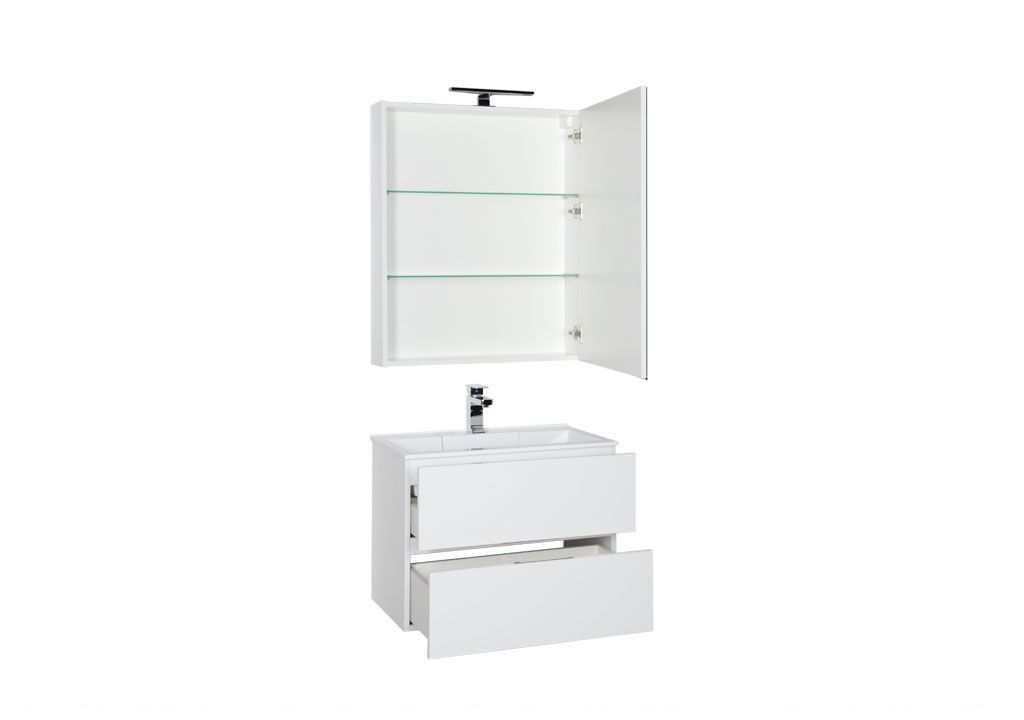 Мебель для ванной Aquanet Алвита 70 белый 00184620 - Вид №1