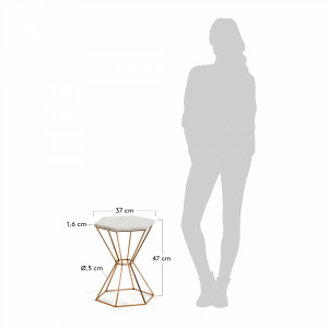 046236 Приставной столик Limit 37 см La Forma Linha