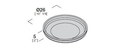 Блюдце из Korakril™ Rexa JAPAN ARCH-00035967 - Вид №8