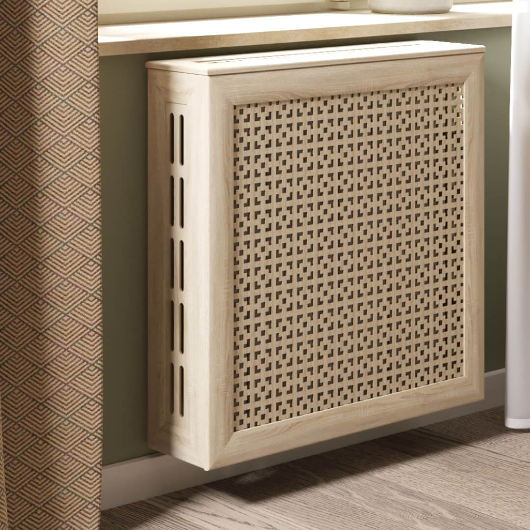 Экран для радиатора 60х60 см Дамаско дуб сонома STELLA Standart STSR-1149 - Вид №1