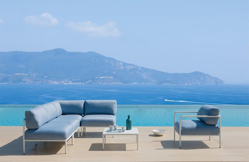 Vermobil Низкий штабелируемый металлический садовый столик Miami sun-id-1486729 - Вид №2