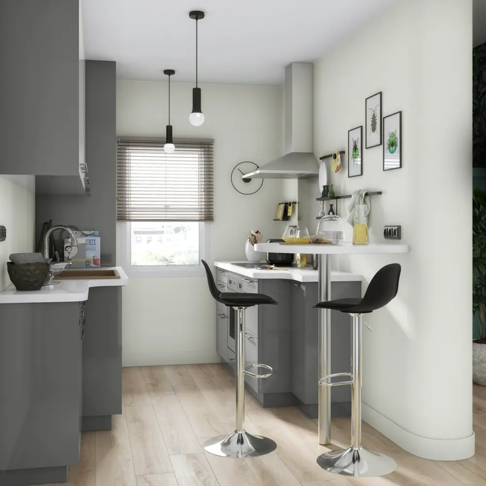 Сиденье для барного стула Delinia Орлеан 43.5x36 см цвет чёрный STLM-2164867 - Вид №13