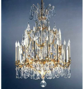 Tisserant Люстра из бронзы в классическом стиле Cristallo di boemia