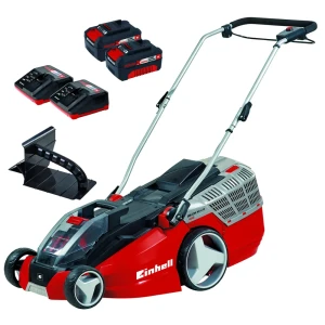 Газонокосилка аккумуляторная бесщеточная Einhell GE-CM 43 Li М 36 В 43 см 2x4 Ач АКБ и ЗУ входит в комплект