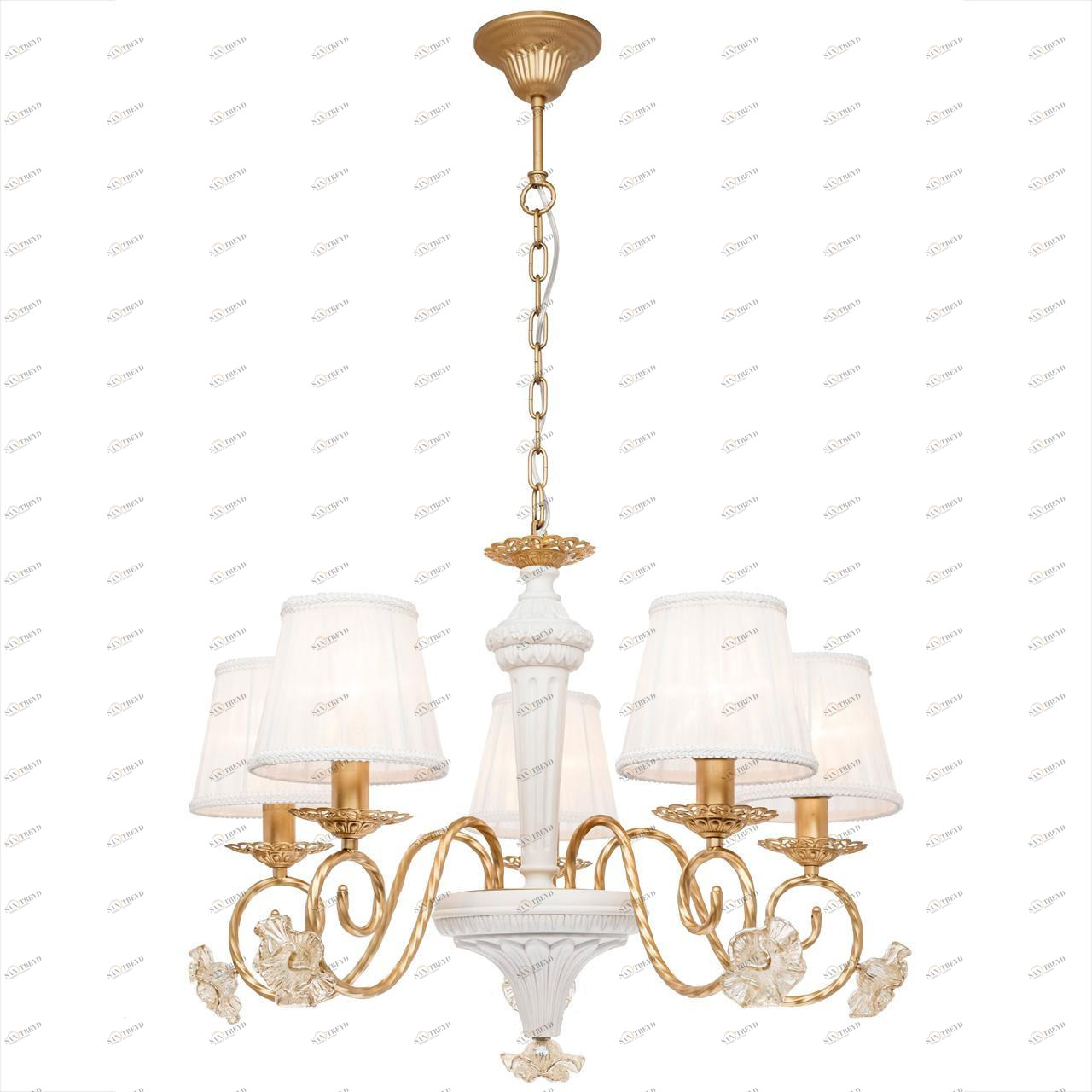 Подвесная люстра Silver Light Benedict 736.53.5 SILVER LIGHT BENEDICT 186685 Белый 