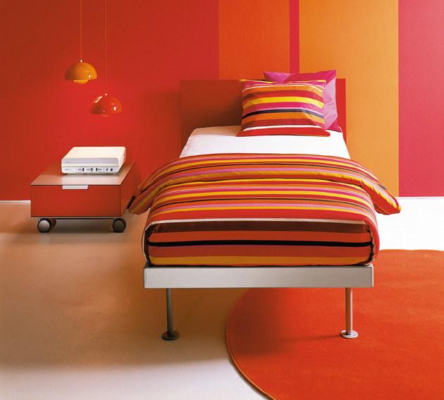 EmmeBi Односпальная кровать из лакированной древесины sun-id-1413217 - Вид №1