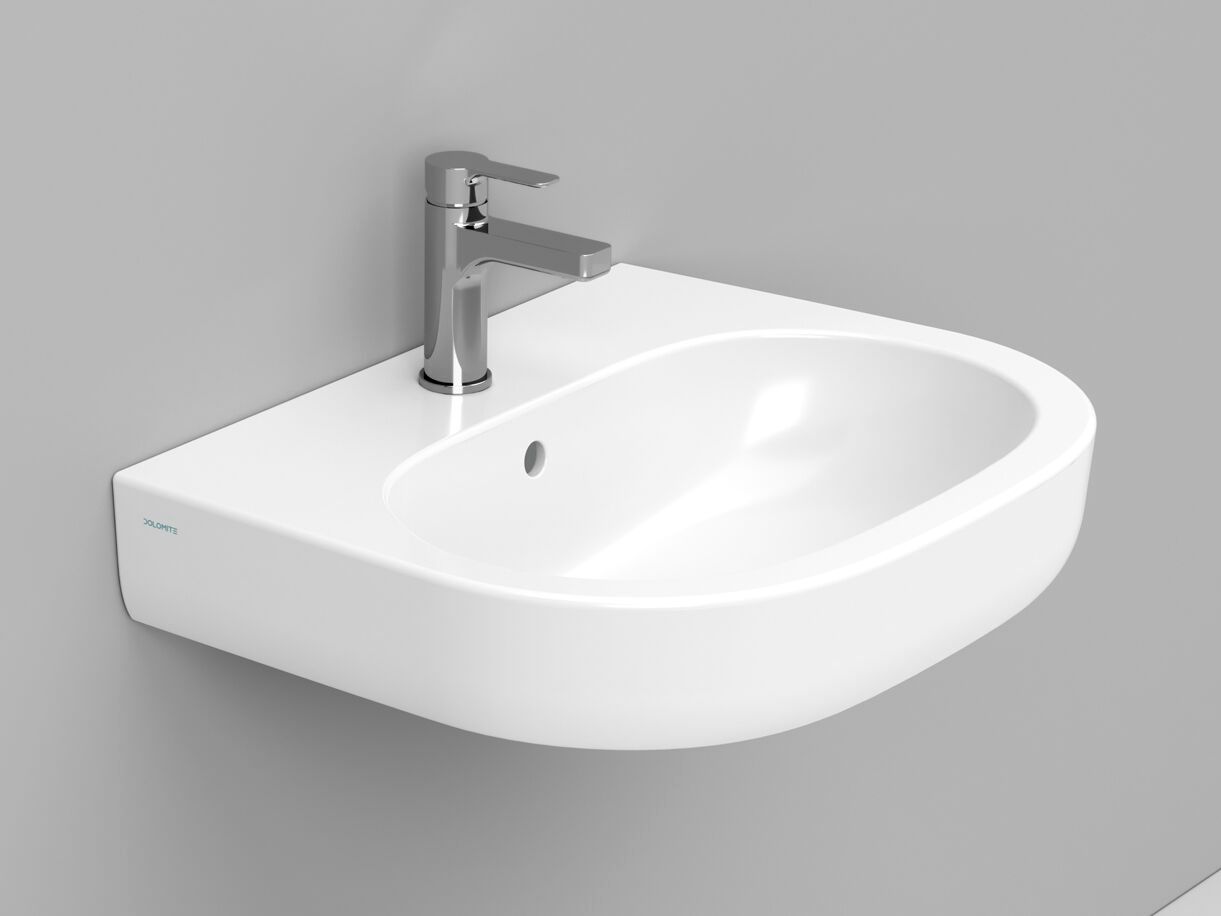 Овальная керамическая подвесная раковина с переливом Ceramica Dolomite мирт ARCH-00041879