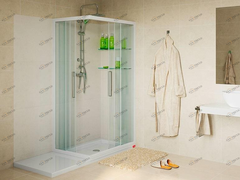 Remail by G.D.L. Угловая душевая кабина Trasformazione vasca in doccia sun-id-1415223