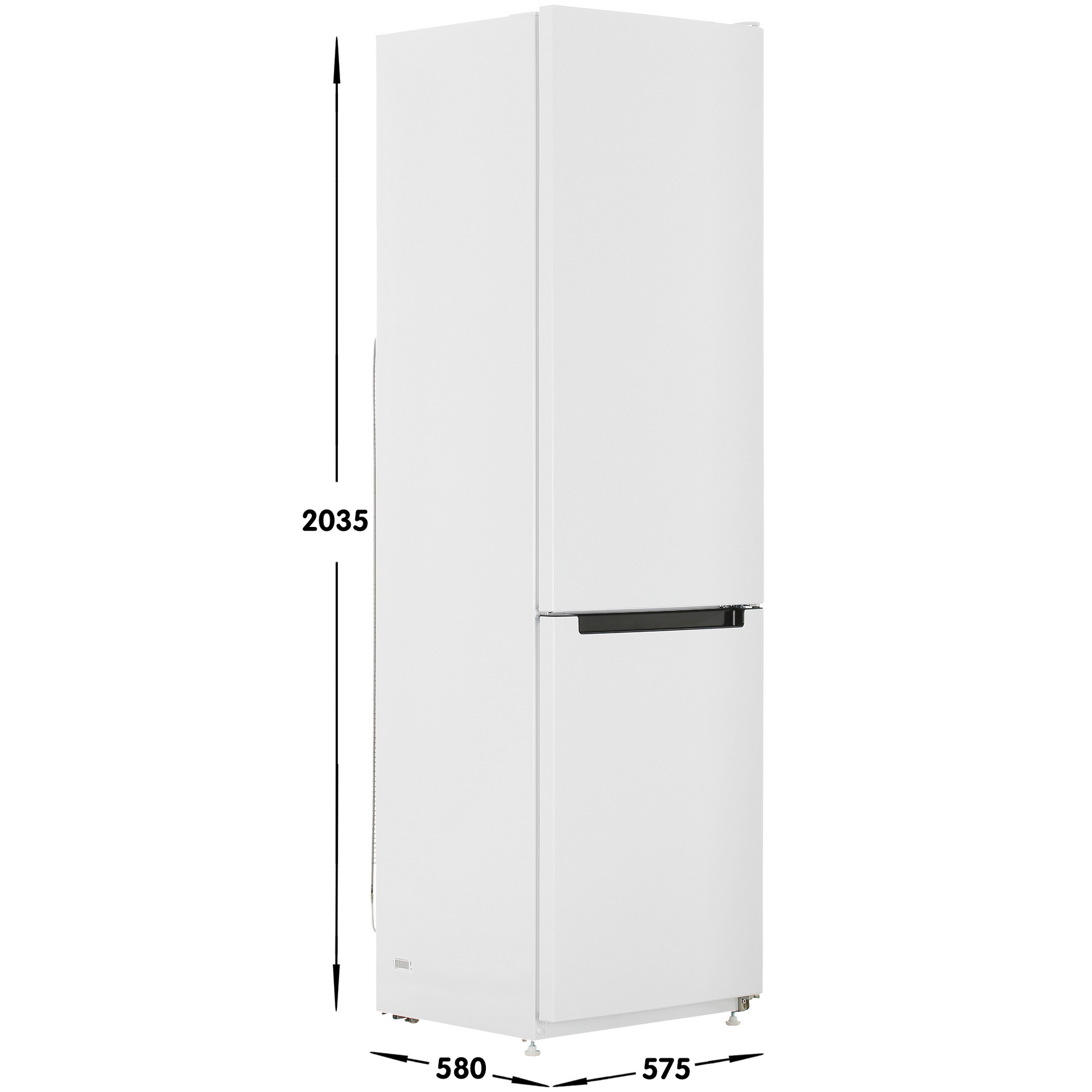 9021272 Холодильник с морозильником   Nordfrost NRB 154 W белый STDN-0067069 - Вид №6