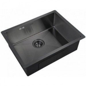 Мойка Zorg INOX-PVD 5844 GRAFIT, Zorg pvd 5844 GRAFIT Мойка кухонная прямоугольная Zorg