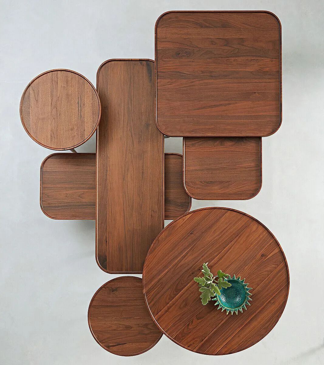 Прямоугольный журнальный столик из грецкого ореха AMPM MAGOSIA ARCH-00061983 - Вид №6