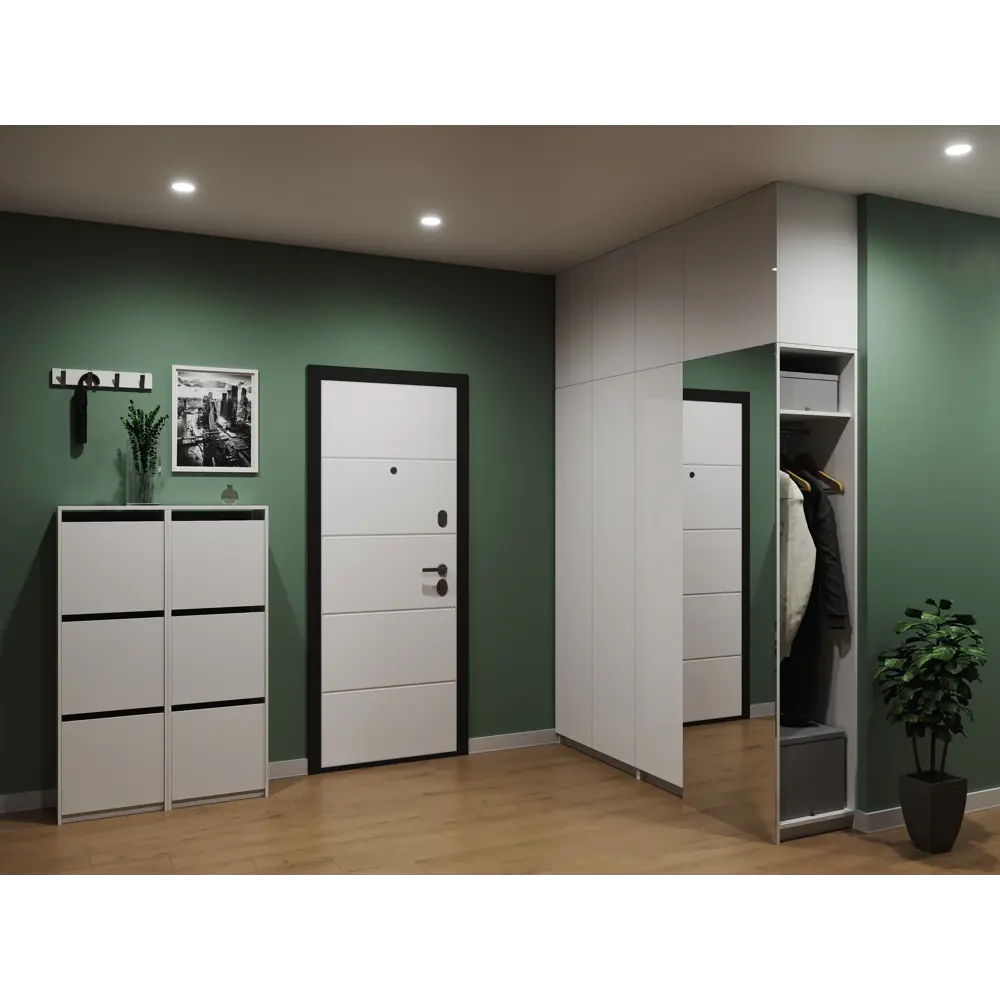 Santreyd Дверь Лион для модульного шкафа 60 см белая матовая 88967184 STLM-1360156 - Вид №4