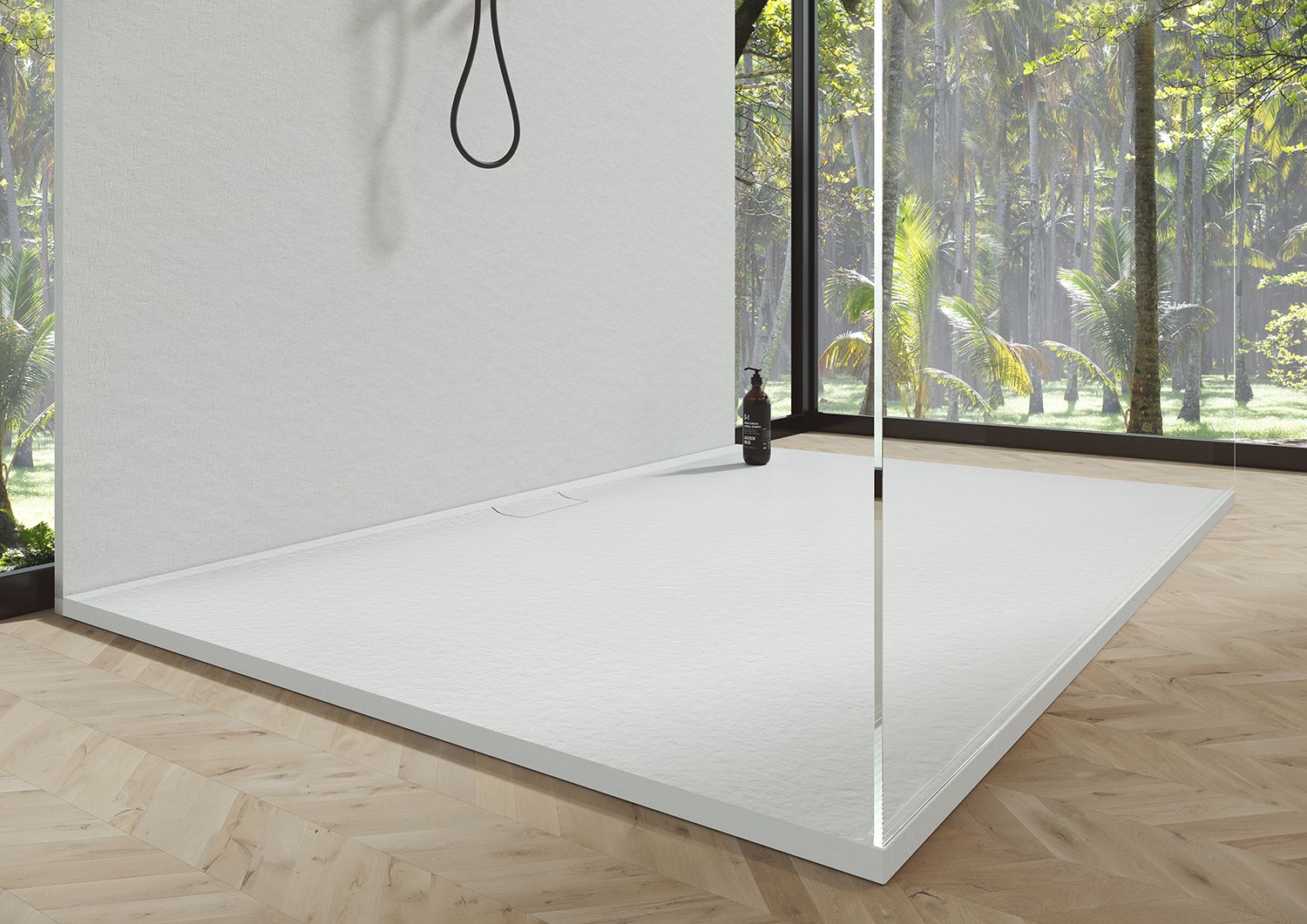 MCBATH Nova Stone Cover 120x80 прямоугольная белая sun-id-1959834 - Вид №3