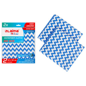 90835303 Салфетка Big Size 607791 микрофибра 2 шт STLM-0405327 LAIMA