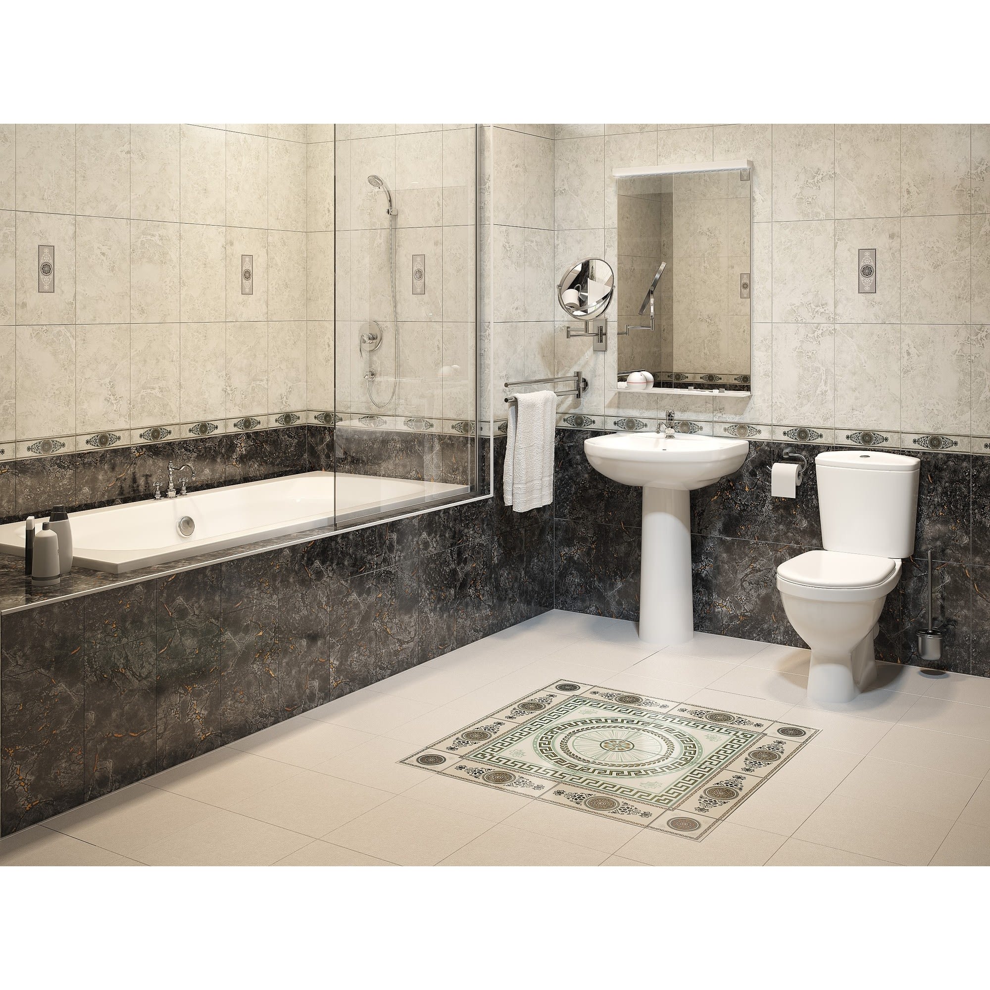 13407897 Бордюр «» 25x7.1 см Цезарь Santreyd  - Вид №3