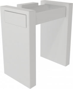 BXLACOL80BW1 Напольная раковина стоящая GSG CERAMIC