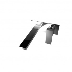 67539 / PR Встраиваемый смеситель для раковины 220 мм. носик и тарелка. Bongio Line