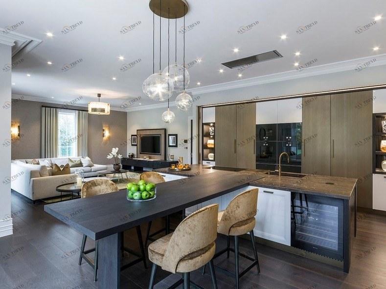 TM Italia Cucine Кухня на заказ с рамными дверями по индивидуальному проекту D90 sun-id-1498420