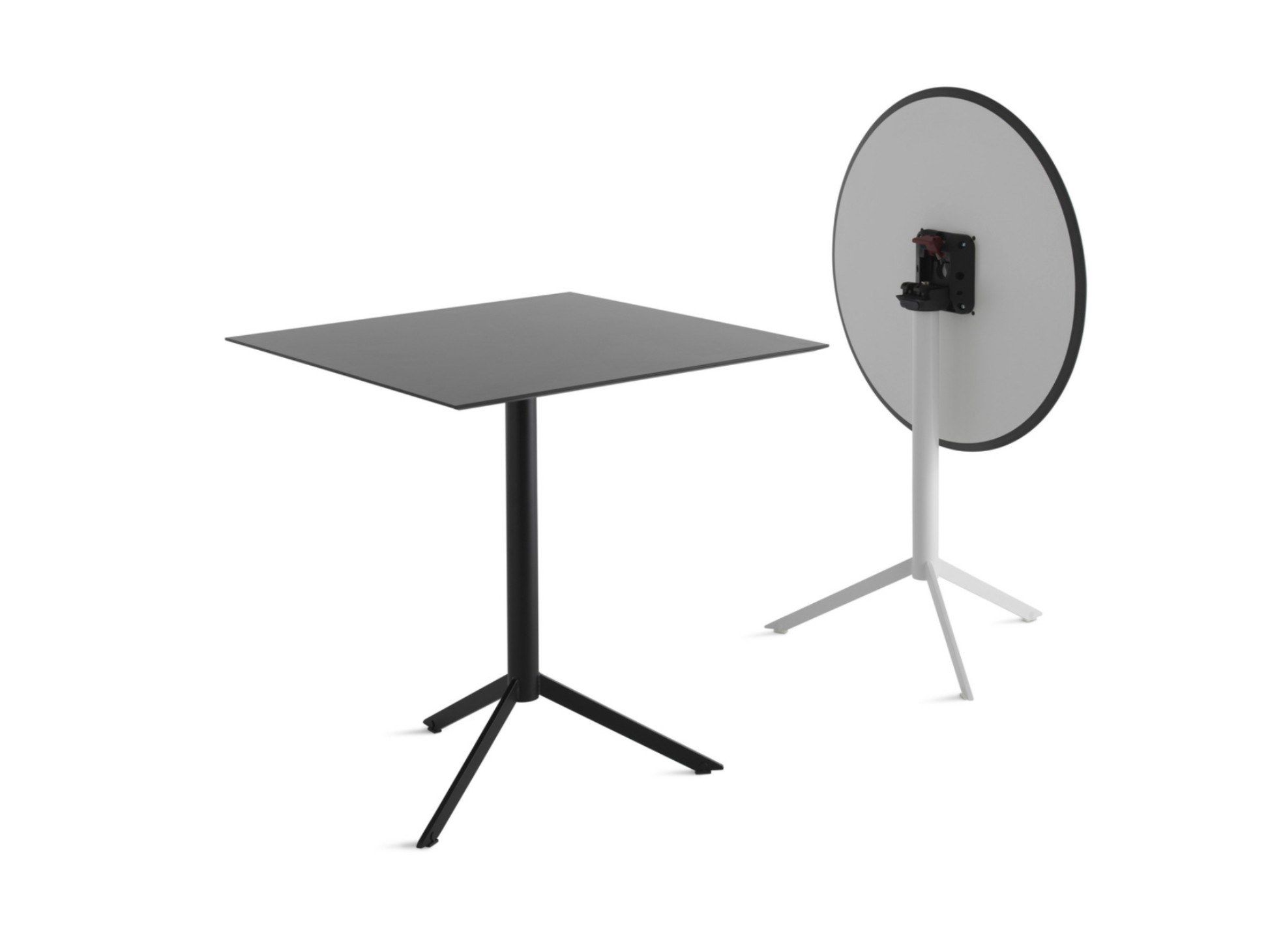 Круглый стол для бистро с откидным верхом Casamania & Horm T1-T2-T4 ARCH-00047491 - Вид №3