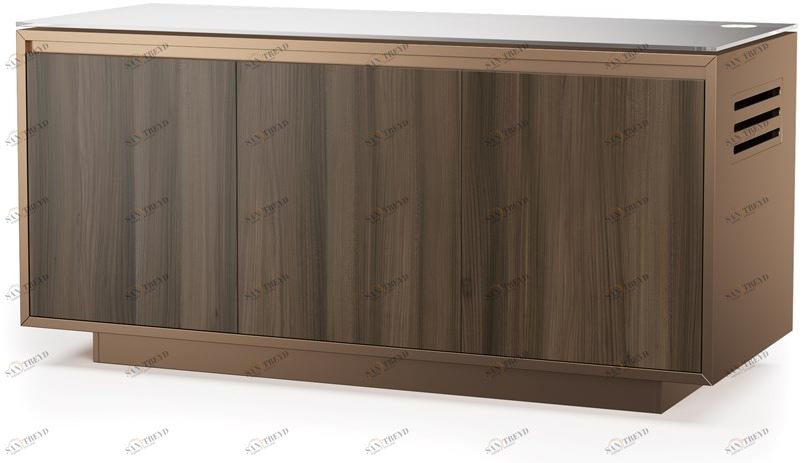 DWFI Комод из фанерованной древесины с распашными дверцами  00002143 