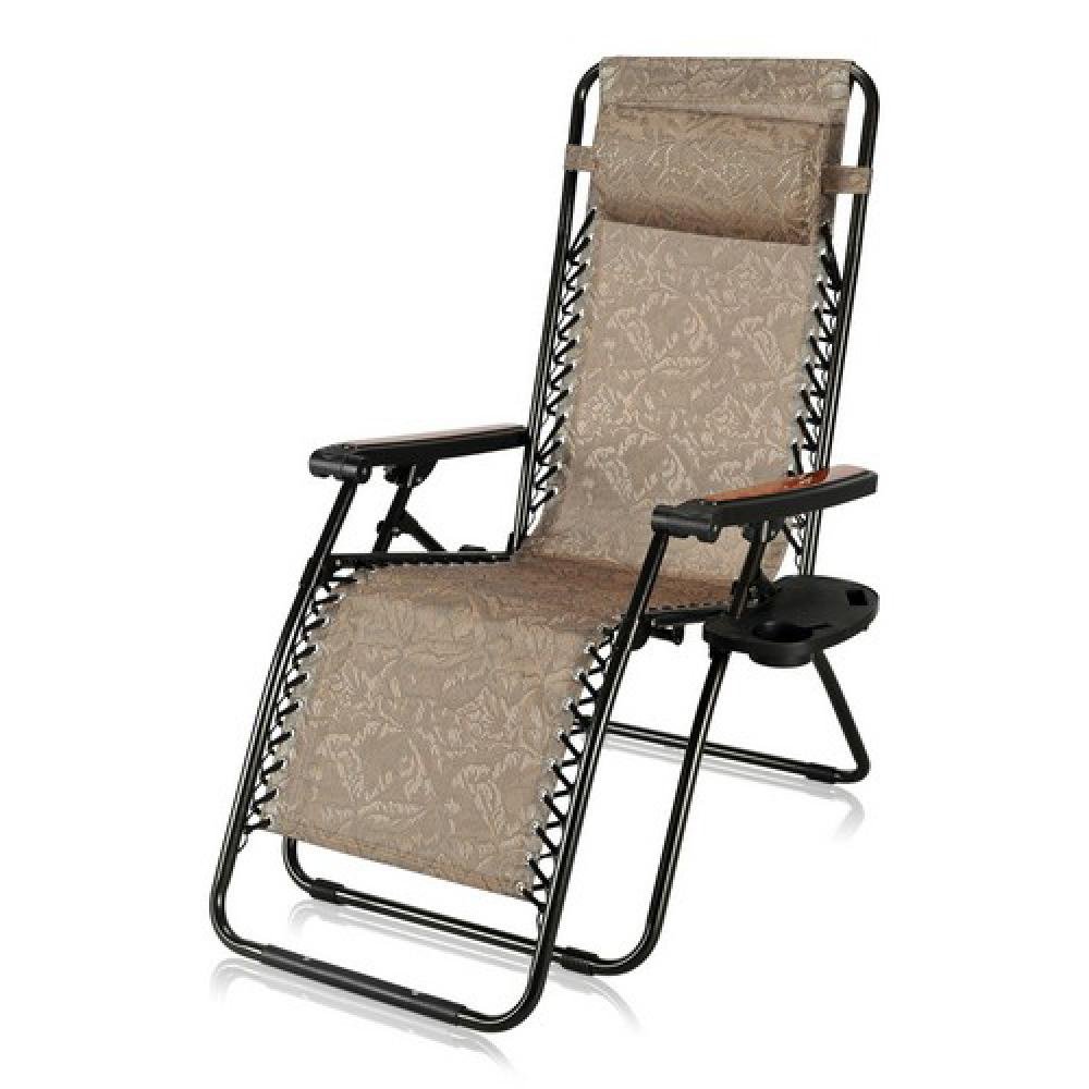 Кресло-шезлонг коричневое "Фея-Релакс 18B" AFINA  286089 Коричневый  - Вид №2